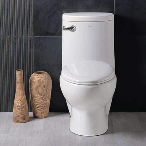 ARIEL Platinum The Hermes Elongated Toilet with Dual Flush TB309-1M - Houux