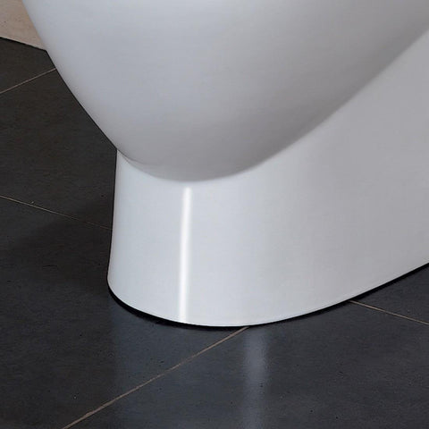 ARIEL Platinum Adriana Elongated Toilet with Dual Flush TB346M - Houux