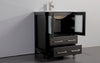 Image of Legion Furniture 24" Espresso Solid Wood Sink Vanity With Mirror WA7924E