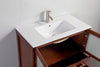 Image of Legion Furniture 36" Cherry Solid Wood Sink Vanity With Mirror WA7936C