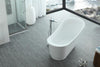 Image of Legion Furniture 67" White Acrylic Tub, No Faucet WE6803