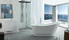 Image of Legion Furniture 67" White Acrylic Tub, No Faucet WE6803