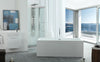 Image of Legion Furniture 67" White Acrylic Tub, No Faucet WE6813b