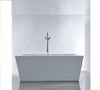 Image of Legion Furniture 67" White Acrylic Tub, No Faucet WE6814