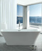 Image of Legion Furniture 67" White Acrylic Tub, No Faucet WE6840