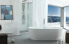 Image of Legion Furniture 67" White Acrylic Tub, No Faucet WE6841