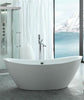 Image of Legion Furniture 71" White Acrylic Tub, No Faucet WE6842