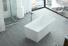 Image of Legion Furniture 69" White Acrylic Tub, No Faucet WE6844