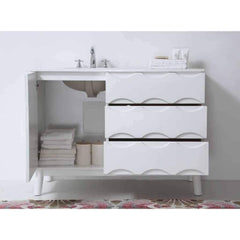 Legion Furniture 48" White Bathroom Vanity Ceramic WH5048 - Houux