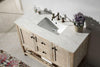 Image of Legion Furniture 48" Solid Wood Sink Vanity With Marble Top-No Faucet WH5148