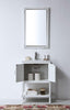 Image of Legion Furniture 24" White Color Wood Sink Vanity With Ceramic Top, No Faucet WH5824-W