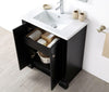 Image of Legion Furniture WH7130-E 30" Wood Sink Vanity With Ceramic Top, No Faucet