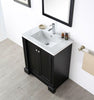 Image of Legion Furniture WH7130-E 30" Wood Sink Vanity With Ceramic Top, No Faucet