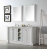 Image of Legion Furniture WH7360-W 60" Wood Sink Vanity With Quartz Top, No Faucet