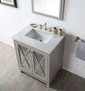 Image of Legion Furniture WH7430-WG 30" Wood Sink Vanity With Quartz Top, No Faucet