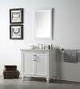 Image of Legion Furniture WH7536-W 36" Wood Sink Vanity With Quartz Top, No Faucet