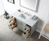 Image of Legion Furniture WH7548-CG 48" Wood Sink Vanity With Quartz Top, No Faucet
