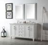 Image of Legion Furniture WH7560-W 60" Wood Sink Vanity With Quartz Top, No Faucet
