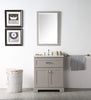 Image of Legion Furniture WH7630-WG 30" Wood Sink Vanity With Quartz Top, No Faucet