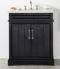 Image of Legion Furniture WH7730-E 30" Wood Sink Vanity With Ceramic Top, No Faucet