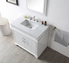 Image of Legion Furniture WH7736-W 36" Wood Sink Vanity With Ceramic Top, No Faucet