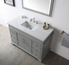 Image of Legion Furniture WH7748-CG 48" Wood Sink Vanity With Ceramic Top, No Faucet