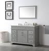 Image of Legion Furniture WH7748-CG 48" Wood Sink Vanity With Ceramic Top, No Faucet