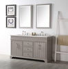 Image of Legion Furniture WH7760-WG 60" Wood Sink Vanity With Ceramic Top, No Faucet