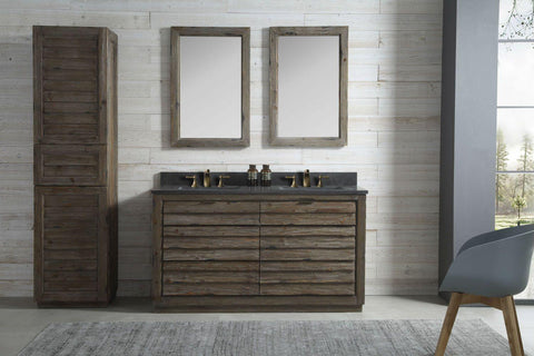 Legion Furniture WH8360 60" Wood Sink Vanity Match With Marble WH 5160" Top, No Faucet - Houux