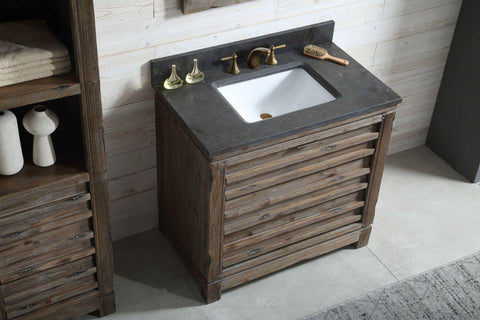 Legion Furniture WH8436 36" Wood Sink Vanity Match With Marble WH 5136" Top, No Faucet - Houux