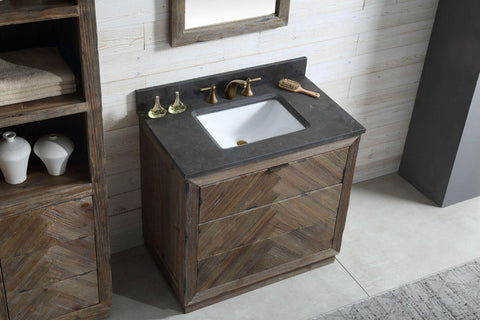Legion Furniture WH8536 36" Wood Sink Vanity Match With Marble WH 5136" Top, No Faucet - Houux