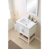Image of Legion Furniture Vanity Set 24" with Mirror Faucet Basket WLF6021 - Houux