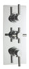 Image of Hudson Reed A3003 Tec Pura Triple Thermostatic Shower Valve, Chrome