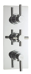 Hudson Reed A3023 Tec Pura Triple Thermostatic Shower Valve With Diverter, Chrome