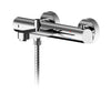 Image of Nuie ARV005 Arvan Wall Mounted Thermostatic Bath Shower Mixer, Chrome