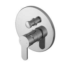 Nuie ARVMV12 Arvan Manual Shower Valve With Diverter, Chrome