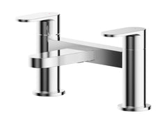 Nuie BIN303 Binsey Deck Mounted Bath Filler, Chrome