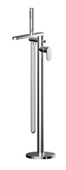 Nuie BIN321 Binsey Freestanding Bath Shower Mixer, Chrome