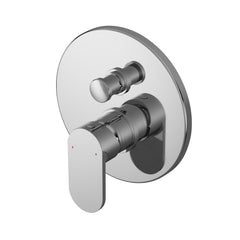 Nuie BINMV12 Binsey Manual Shower Valve With Diverter, Chrome