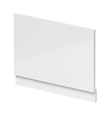 Nuie BPR113 Straight End Panel & Plinth (800mm), Gloss White