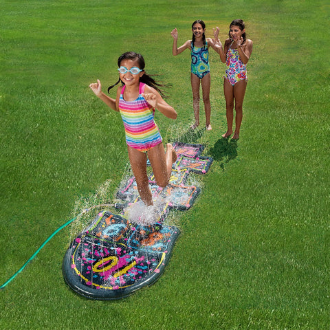 3D Action Hopscotch Sprinkler Mat - Houux