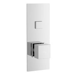 Hudson Reed CPB3310 Ignite Square One Outlet Valve, Chrome