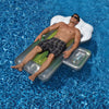 Image of Beer Mug 72-in Inflatable Pool Float w/ Mini Cooler - Houux