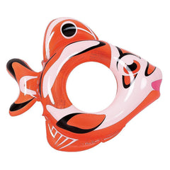 Adventurous Fish - Inflatable Pool Tube (Orange) - Houux