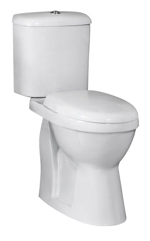 Nuie DOCMP100 Comfort Height Pan & Cistern Round, White
