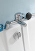 Image of Nuie DTY304 Eon Deck Mounted Bath Shower Mixer, Chrome