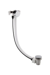 Nuie E358 Freeflow Bath Filler, Chrome