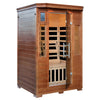 Image of Majestic 2-Person Hemlock Premium Infrared Sauna w/ 6 Carbon Heaters - Houux