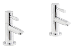 Nuie FJ311 Series Two Basin Taps, Chrome