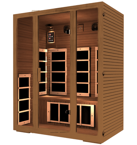JNH Lifestyles Freedom 3 Person Sauna Special Package - Houux
